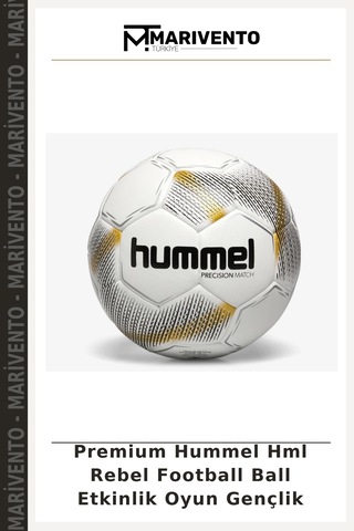 Premium Hummel Hml Rebel Football Ball Etkinlik Oyun Gençlik Çok Renkli