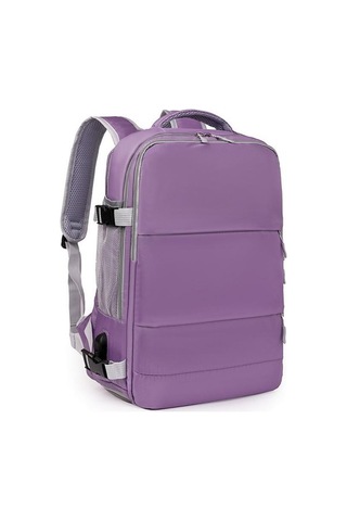 Ebitda Mor Büyük Kapasiteli Kız Sırt Çantası, Çok Fonksiyonlu Kuru Ve Islak Bölme, Kısa Mesafe İş Seyahati, Su Geçirmez Anne Sırt Çantası, Çoklu Kullanımlı Model Mor