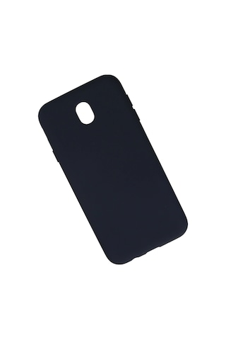 Samsung Galaxy Uyumlu Galaxy J7 Pro / J730 Kılıf Nano İçi Kadife Silikon - Lacivert 1