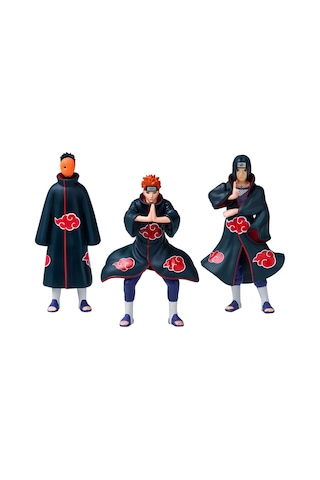 Naruto 3'lü Koleksiyon Figür Seti Model 3