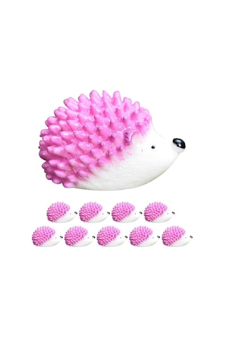 Bahçe Minyatür Hayvan Reçine Kirpi Minyatür Tasarım Mini Bahçe De