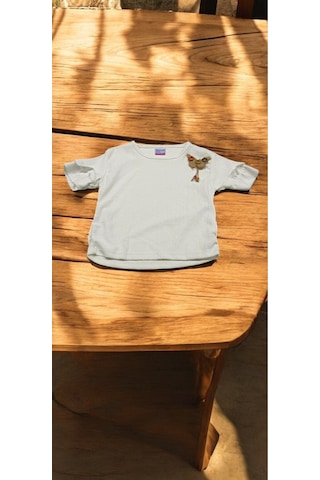 Kız Pantolon Askılı Tşört Takım Renkli