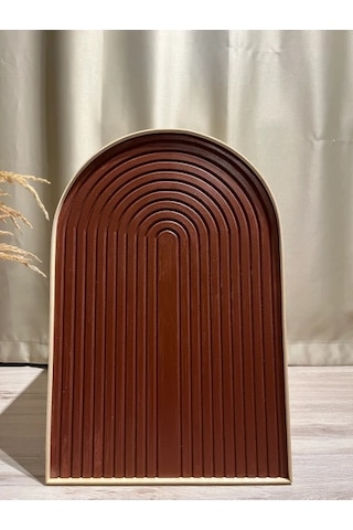 Cıgıl Wood Brown Belt Ahşap Bohem Tablo