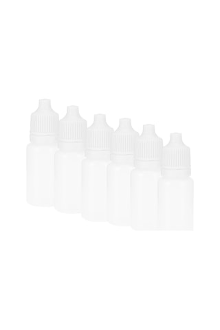 Geeroyoo 50 Adet 10ml Pe Materyal Göz Damla Flakonu - Sarı, Tıkanıklı Kapaklı, Sıkıştırmalı, Seyahat İçin Taşınabilir, Çeşitli Sıvılar İçin Saklama Ve Dağıtım