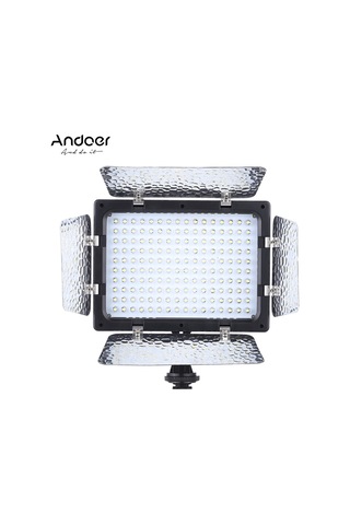 Andoer W160 Video Fotoğrafçılık Işık Lambası Paneli Siyah Diğer