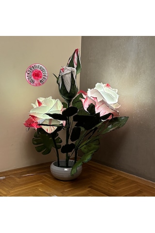 Favorite Beyaz Lambader 112cm 2,5kg 220volt Dekoratif Organik