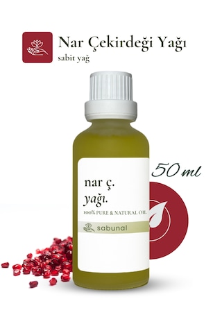 Sabunal Nar Çekirdeği Yağı 50 ML Cilt Bakım Ve Arındırıcı Doğal Yağ