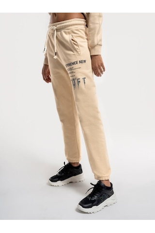LOFT Regular Fit Kadın Eşofman Altı Lf2034970 Q1.v1 Bej