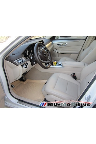 Mercedes W212 Bej Paspas. W212 3D Havuzlu Iç Paspas. E180 E200 E2