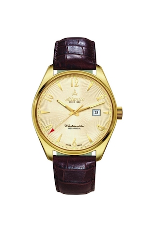 Atlantıc 51651.45.35g Erkek Kol Saati Altın