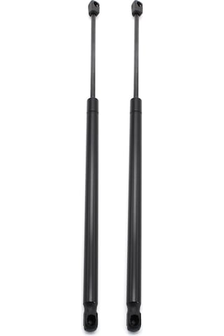 Teltree Renault Scenic Mk2 2003-2009 Arka Kapı Pnömatik Yayları 2 Adet - 8200377199, Paslanmaz Çelik, Siyah