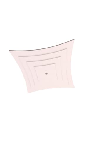 Motifpiyer Lamba Tavan Göbeği-duz4k-model-kare-iç-egri-56cm-2adet Beyaz