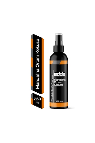Edde Mandalina Kokulu Araba Araç Oto Ortam Kokusu Araç Içi Kokuları Oto Parfümü 250 Ml Oto Detailing 250ml