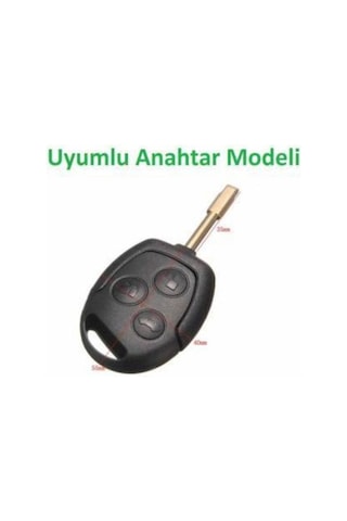 Ford Fiesta Mondeo Focus Transit Fusion Anahtar Koruma Kılıfı Siy
