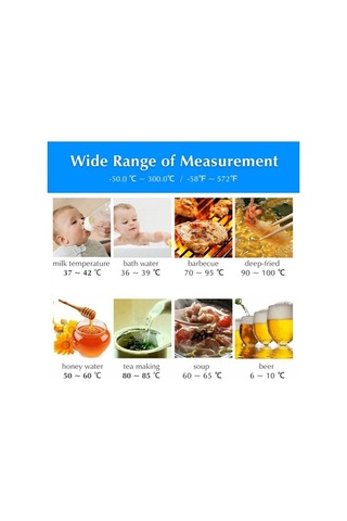 Yulong Reedark Hızlı Okumalı Katlanabilir Gıda Termometresi -50