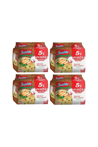 Indomie Spesiyal Hazır Noodle 4'lü 5 x 75 G
