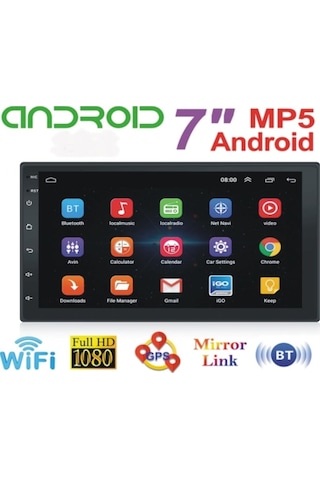 Megavox Mgx-7116 7 Inc 8.1 Android Double 1 Gb Rem 16 Gb Hafıza O