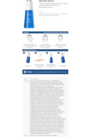 Atomy Absolute Cellactive Ampul 40 ML
