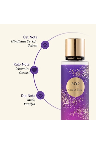 Mad Coconut Shine Body Mist 250 ML