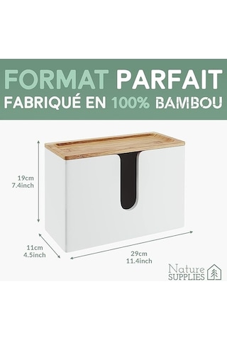 Novahub Doğadan El Havlusu Dispenseri, Mutfak & Banyo Kağıt Havlu, Yeniden Doldurulabilir, Ahşap Tasarım Diğer