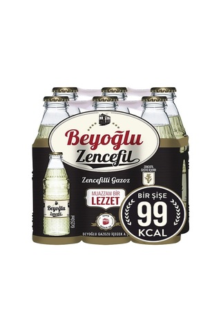 Beyoğlu Gazoz Zencefilli 6 x 250 ML