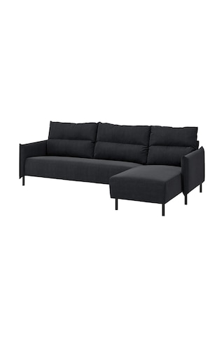 Ikea Mavi Lüks Kanepe - Uzanma Koltuklu 4'lü Kanepe