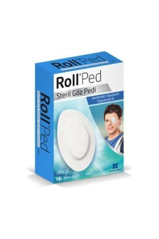 Roll Ped 50LI Steril Göz Pedi