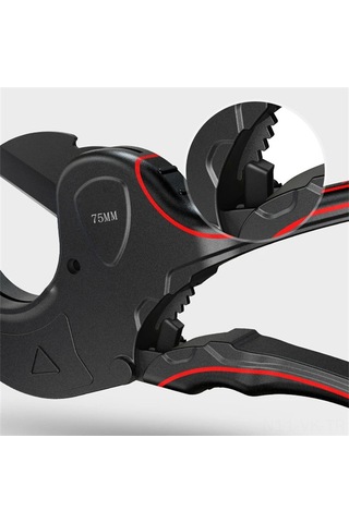 Vkemall 0-42mm Alüminyum Alçıp Pvc/pu/pp/pe Boru Kesici, Ergonomik Tasarım, Zırhlı Sk5 Çelik Bıçak, Bahçe Ve Ev İçin El Aracı