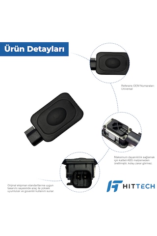 Land Rover ve Jaguar Uyumlu Çıtasız Bagaj Açma Düğmesi Butonu Switch OEM LR071910