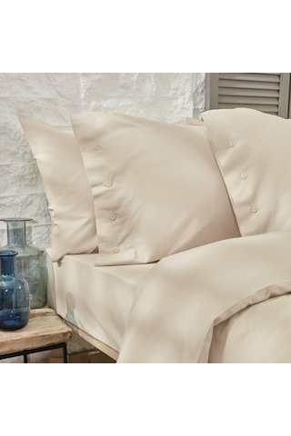 Yataş Bedding Plain Battal Boy Ranforce Nevresim Takımı - Bej