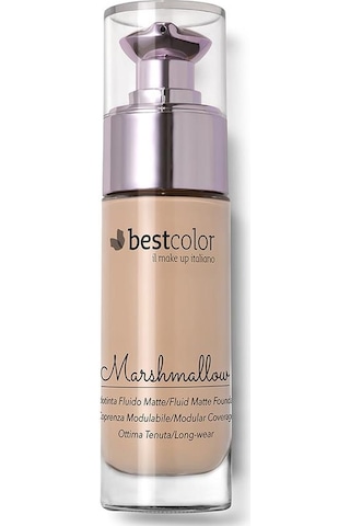 Best Color Fuild Matte Marshmallow 01 Badem Ton Likit Fondöten 01