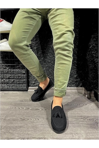 Knack Loafer Erkek Ayakkabı 007 Siyah (539903293) Çok Renkli