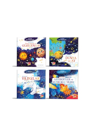 İlk Okuma Uzay Hikayeleri 4'lü Set