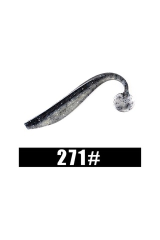 Balık Kral Yeni Shad Balıkçılık Cazibesi Yumuşak Cazibesi 90mm 120mm 160mm Wobblers Koku Çekici Sazan Silikon Yem Pike Bas Yapay Yem