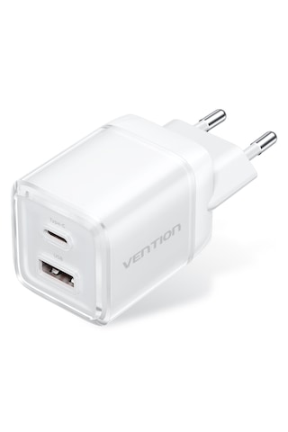 Vention 70w Gan Çift Çıkışlı Usb C + A Şarj Cihazı 70w/22.5w - Fcg