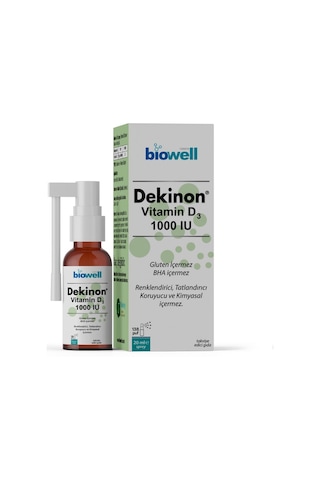 Dekinon D3 1000 Iu 20 Ml Sprey