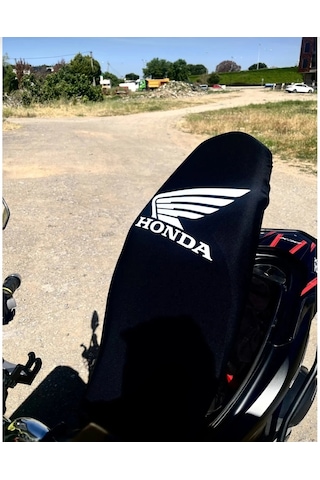 Honda Siyah Penye Motorsiklet Sele Kılıfı 1.kalite Likrali Penye Yıkanabilir