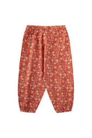 Cigit Desenli Bilek Boy Şalvar 3-9 Yaş Yavruağzı Yavruağzı