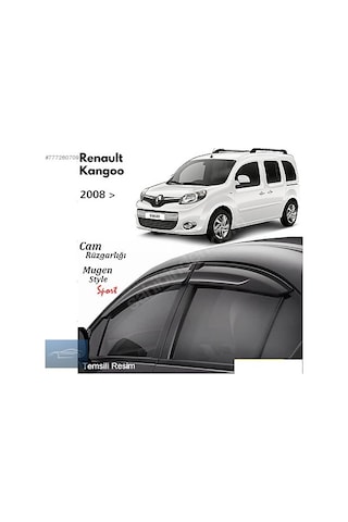 Renault Kangoo 2 Cam Rüzgarlığı Mugen Tip Kangoo 2 Cam Rüzgarlığı