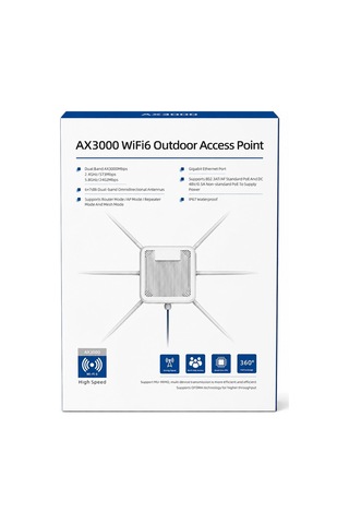 Wi-fi 6 Dış Ortam Access Point Io-hw3000b