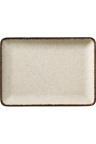Kütahya Porselen Moderna Düz Tabak Tarçın 2 Parça 18x13cm Tan18x13dus2730p02 Tarçın