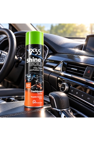 Fx35 Shine Bold Torpido Parlatıcı Sprey 600 Ml Kokusuz Ekstra Parlaklık Ve Uv Koruma 1