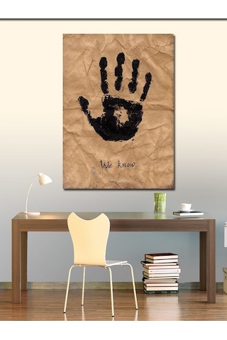 Kanvas Tablo We Know Skyrim 70cmx100cm