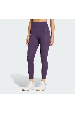 Adidas Optime Essentials No Front Rise Seam 7/8 Kadın Tayt Jy4818 Mor
