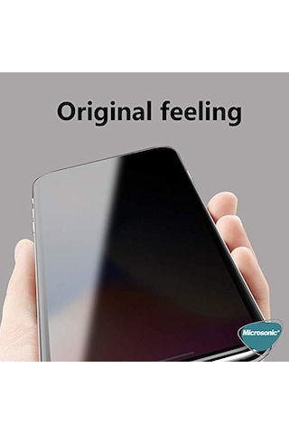 A33 5g Privacy 5d Gizlilik Filtreli Cam Ekran Koruyucu Siyah