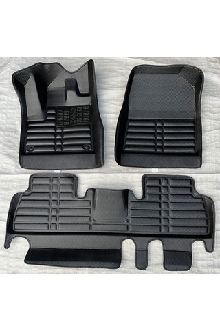 Renault Clio 4 2018 Sonrası 5d Havuzlu Karbon Dizayn Paspas Seti