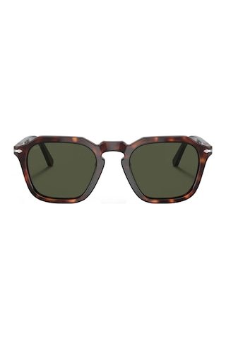 Persol 3292S 24/31 50 Unisex Kahve Köşeli Çerçeve Güneş Gözlüğü