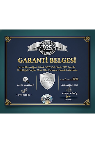 Gümüş Opal Taşlı Mini Güneş Kolye - 925 Ayar Gümüş Gold