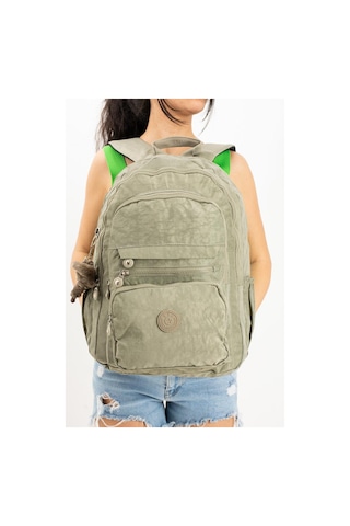Baginn Unisex Sırt Çantası Hafif Yağmur Geçirmez Klinkır Kumaş Laptop Bölmeli Seyahat Çantası 43 30 Cm 001