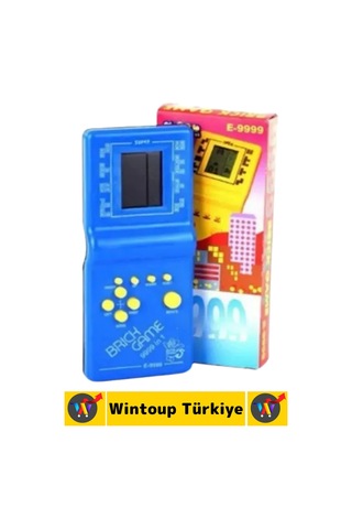 Özel Model Retro Oyuncak Pilli Mini El Atarisi Analitik Hızlı Düşünme Nostalji Konsol Bulmaca Tetris